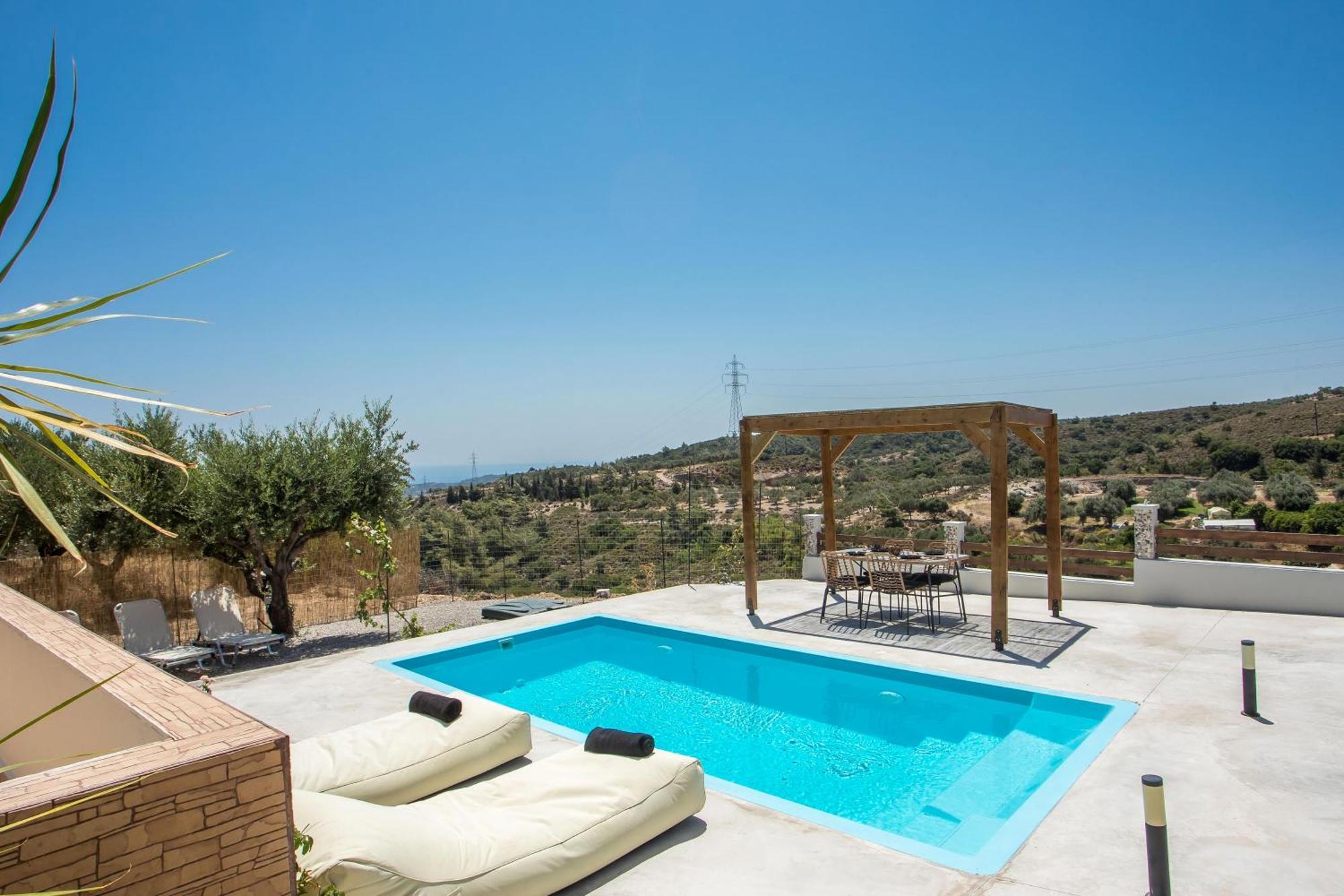 Villa Tranquility Psinthos Exteriör bild