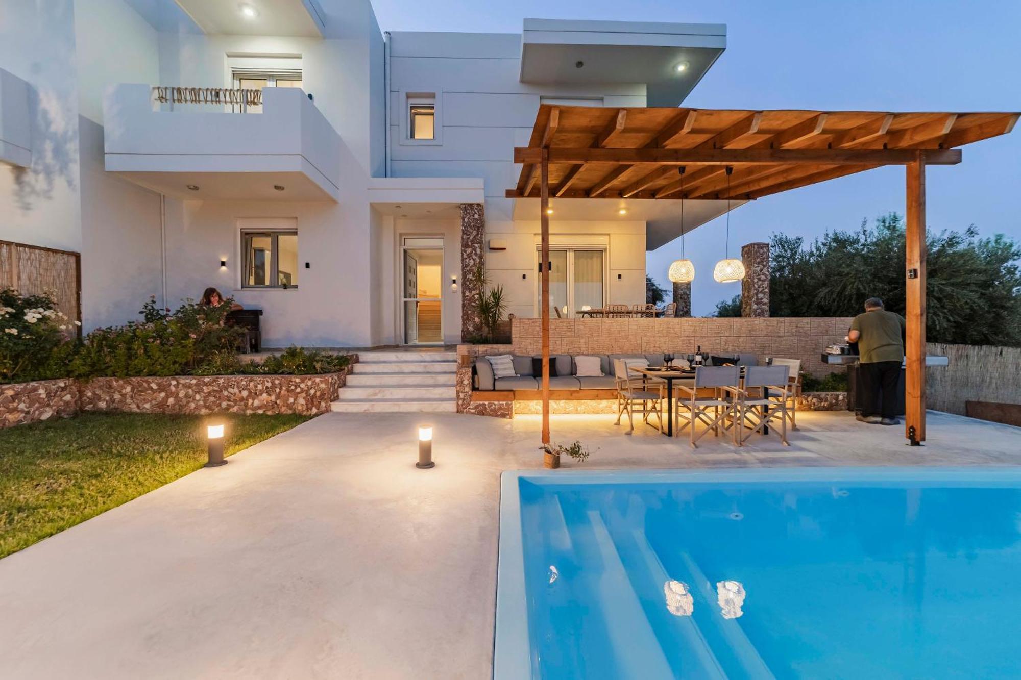 Villa Tranquility Psinthos Exteriör bild