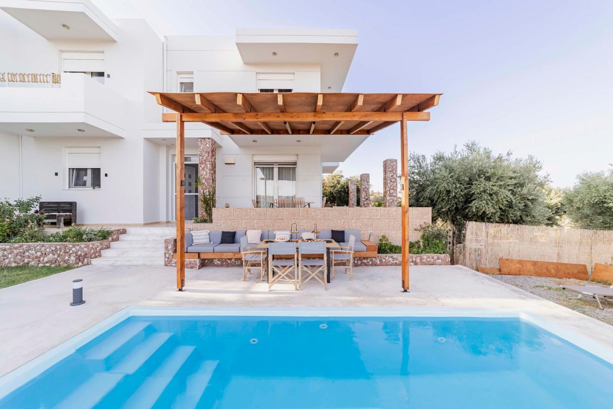 Villa Tranquility Psinthos Exteriör bild